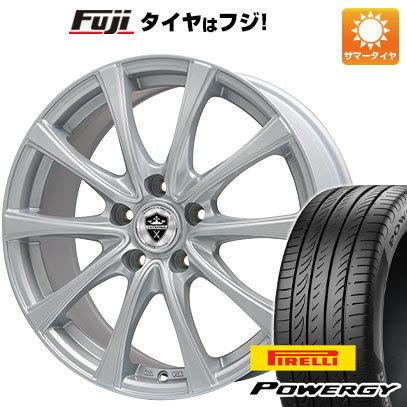 【新品国産5穴100車】 夏タイヤ ホイール4本セット 215/45R17 ピレリ パワジー ブランドル KF25 17インチ｜fujicorporation