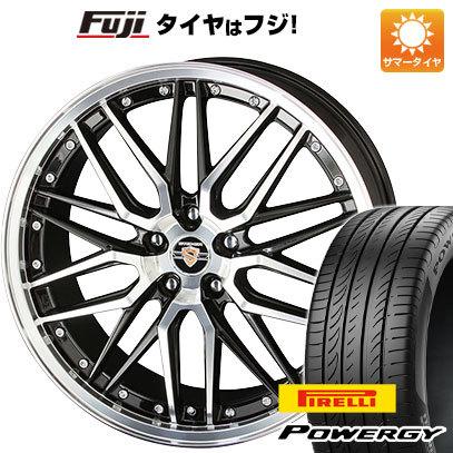 【新品国産5穴114.3車】 夏タイヤ ホイール4本セット 215/55R17 ピレリ パワジー 共豊 シュタイナー LMX 17インチ｜fujicorporation