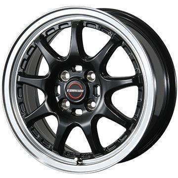 DELINTE 【新品国産4穴100車】 夏タイヤ ホイール4本セット 185/65R15