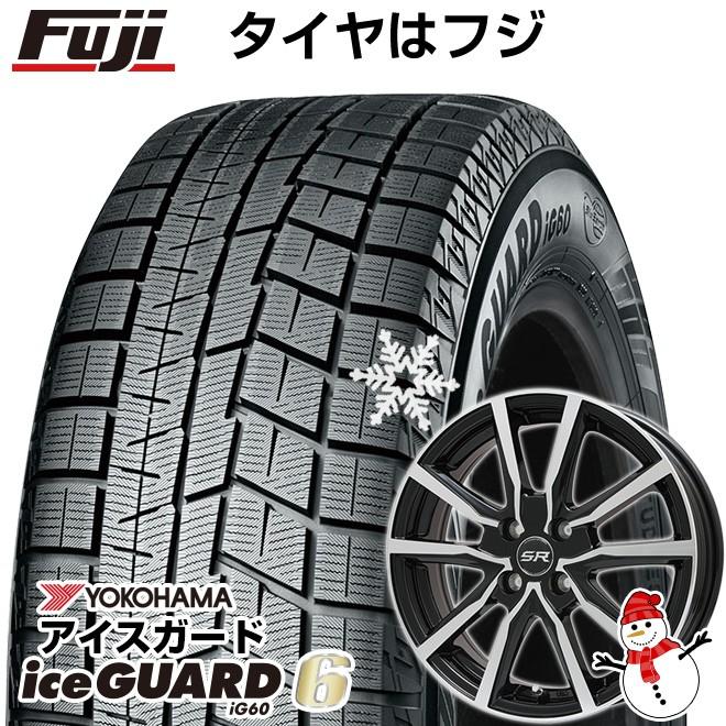 【新品国産4穴100車】 スタッドレスタイヤ ホイール4本セット 175/65R15 ヨコハマ アイスガード シックスIG60 ブランドル N52BP 15インチ｜fujicorporation