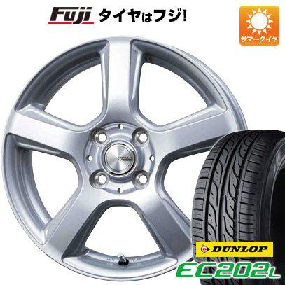 クーポン配布中 【新品 軽自動車】夏タイヤ ホイール4本セット 155/65R13 ダンロップ EC202L トピー シビラ V-88 13インチ｜fujicorporation