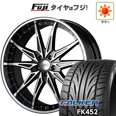 【新品国産5穴114.3車】 夏タイヤ ホイール4本セット 265/30R22 ファルケン FK452 エムズスピード FORGEDデザイン 773 22インチ｜fujicorporation