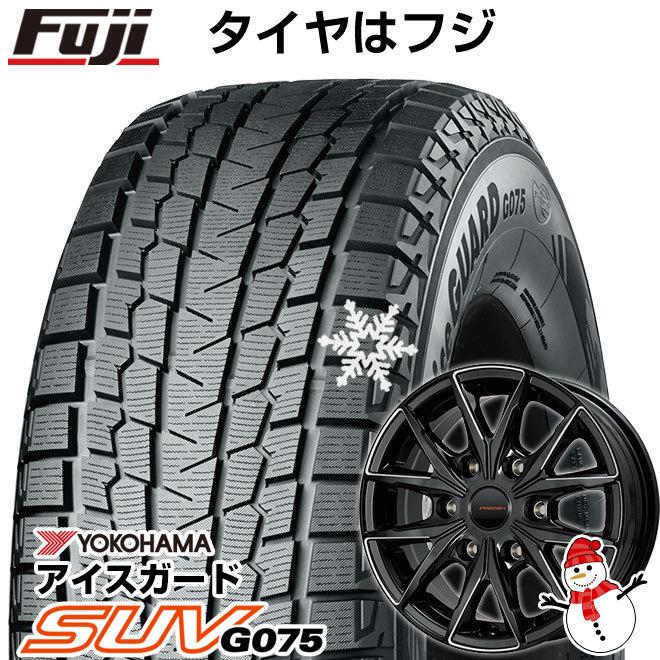 【新品】キャラバン用 スタッドレスタイヤ ホイール4本セット 195/80R15 107/105L ヨコハマ アイスガード SUV G075 ブランドル P45BF 15インチ｜fujicorporation