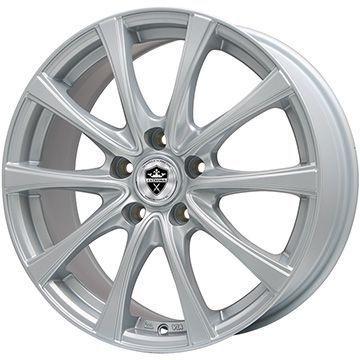 【新品国産5穴114.3車】 スタッドレスタイヤ ホイール4本セット 215/45R18 ブリヂストン ブリザック VRX3 ブランドル KF25 18インチ｜fujicorporation