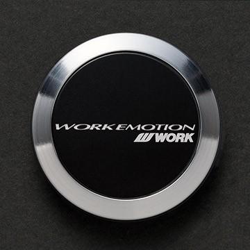 WORK ワーク EMOTION エモーション センターキャップ フラットタイプ　ブラック　1個　品番：120186