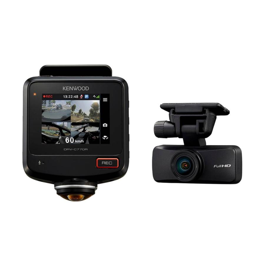 KENWOODケンウッドDRV-C770R360度撮影対応