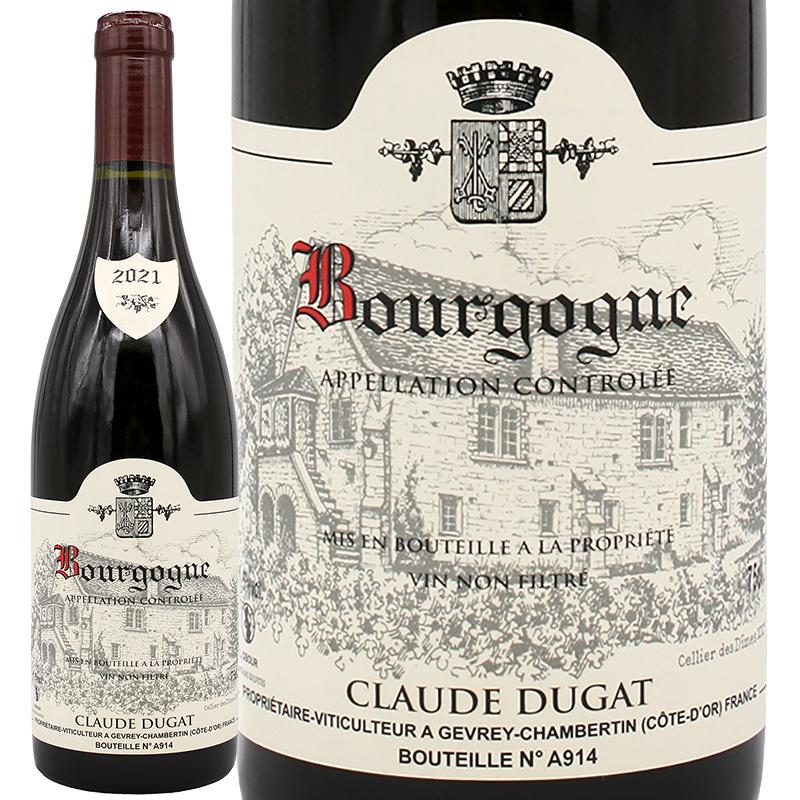 赤ワイン Claude Dugat クロード デュガ ブルゴーニュ ルージュ 2021
