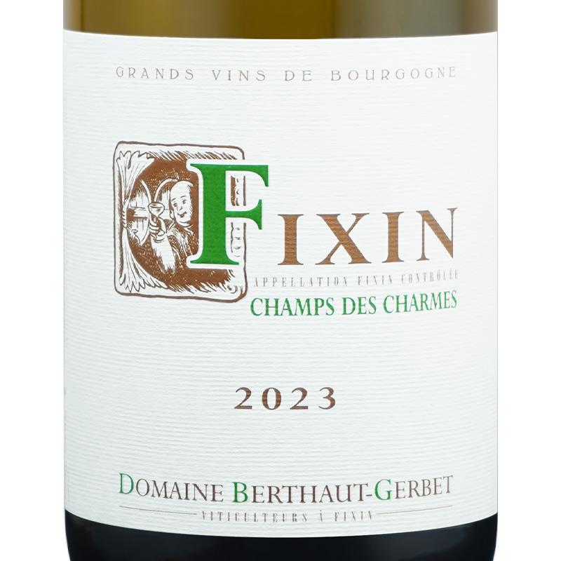 白ワイン 辛口 Domaine Berthaut Gerbet ドメーヌ ベルトー ジェルベ フィサン ブラン ル シャン デ シャルム 2023 750ml 正規輸入品 ブルゴーニュ シャルドネ