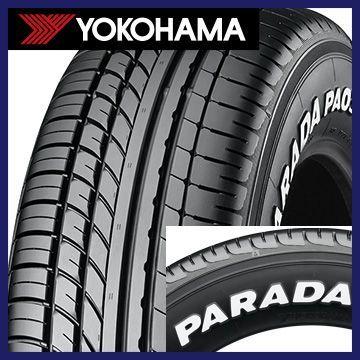 PARADA PA03 2本セット YOKOHAMA ヨコハマ ホワイトレター 225/50R18