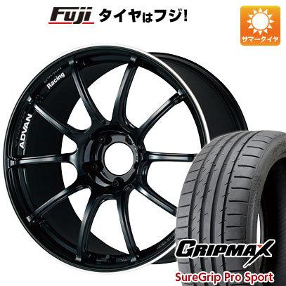 グリップマックス - 【新品国産車用 5穴100車】 夏タイア 銀輪4本仕かける 225/35R19 PRO SPORTS BSW（押さえる） ヨコハマ アドバンレーシング RZII 19in