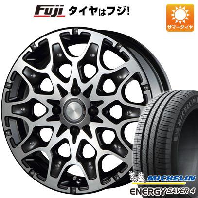 N-BOX タント ワゴンR 夏タイヤ ホイール4本セット 165/55R15 ミシュラン エナジー セイバー4 エムズスピード J694 15インチ