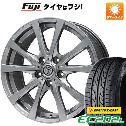 【新品国産4穴100車】 夏タイヤ ホイール4本セット 175/60R16 ダンロップ EC202L ビッグウエイ TRG バーン 16インチ｜fujidesignfurniture