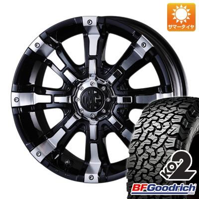 【新品国産5穴114.3車】 夏タイヤ ホイール4本セット 225/70R16 BFグッドリッチ オールテレーンT/A KO2 RWL/RBL クリムソン マーテルギア(MG) ビースト 16インチ｜fujidesignfurniture