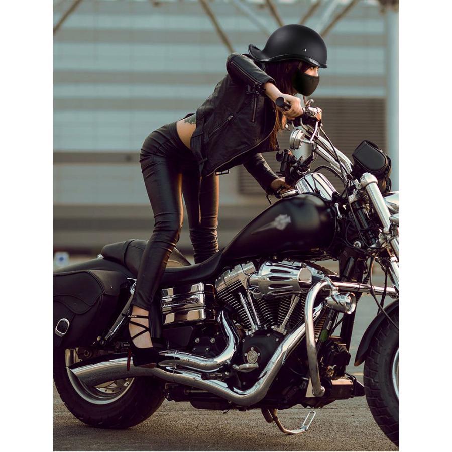 お得】 バイクヘルメット ハーフヘルメット レトロハーレー 自転車