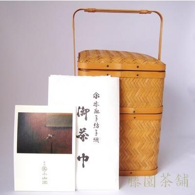 茶道具 セット 丸久小山園 竹かご抹茶詰合せ : 抹茶と宇治茶の藤園茶舗
