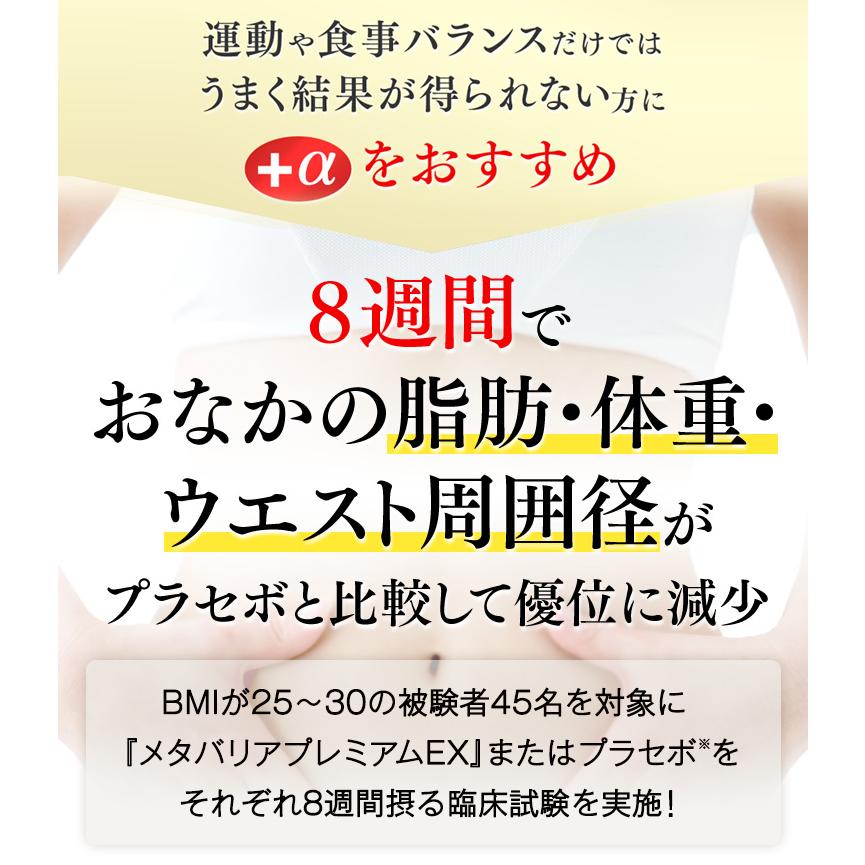 メタバリア プレミアムEX 90日分 720粒 サプリメント 公式店限定 増量パウチ付 富士フイルム 公式 機能性表示食品 メタバリアプレミアムEX｜fujifilm-h｜08