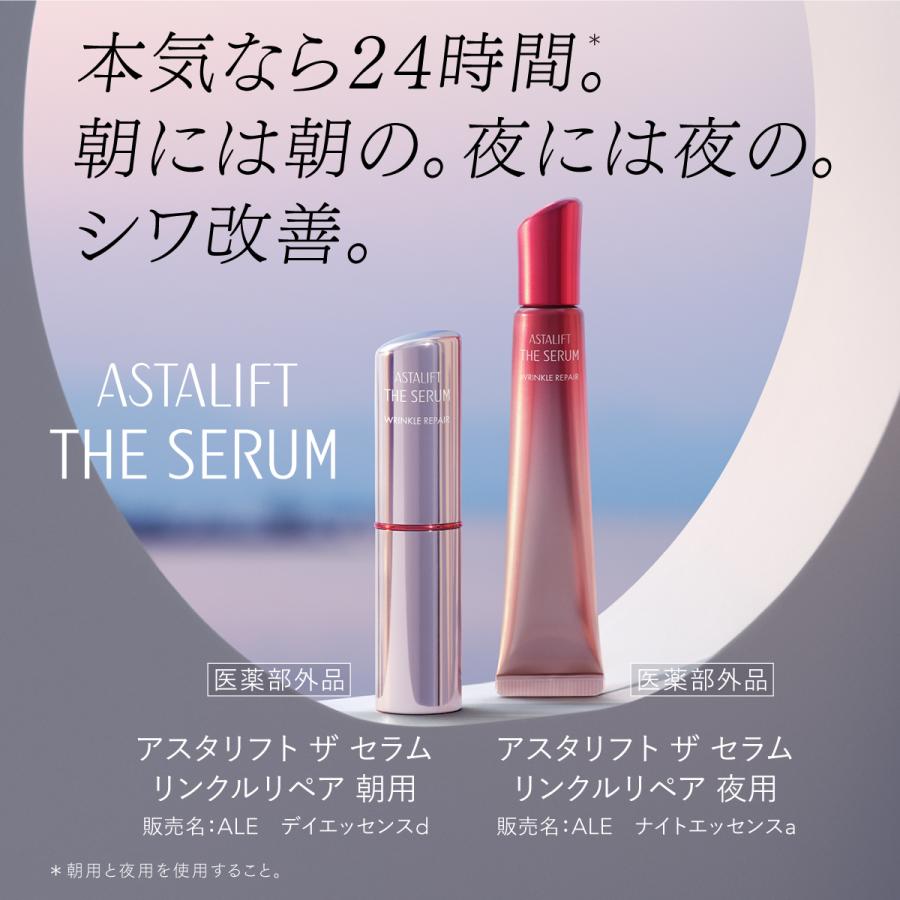 アスタリフト ザ セラム リンクルリペア 朝用2g 夜用8g 約30日分 お試し ASTALIFT 公式 薬用シワ改善美容液 アイクリーム 医薬部外品 富士フイルム | ASTALIFT | 04