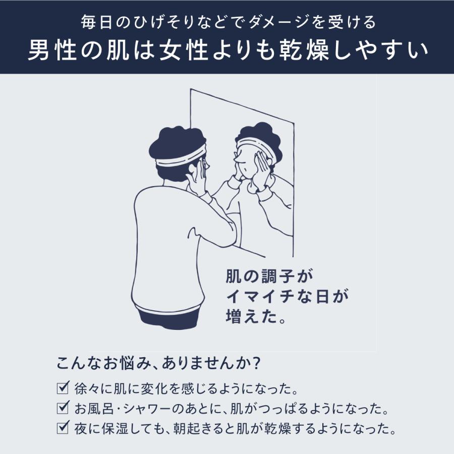 アスタリフト メン モノム モイスチャライザー 男性用 保湿液 化粧水 メンズ オールインワン スキンケア 富士フイルム 公式 | ASTALIFT MEN | 03