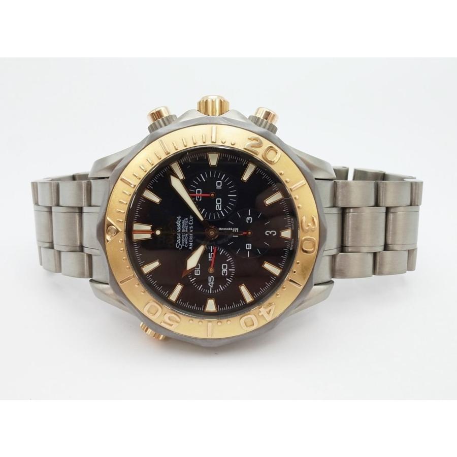 SEAMASTER オメガ シーマスター アメリカズカップ クロノグラフ 