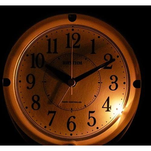 RHYTHM リズム(RHYTHM) 電波めざまし時計 フィットウェーブA439