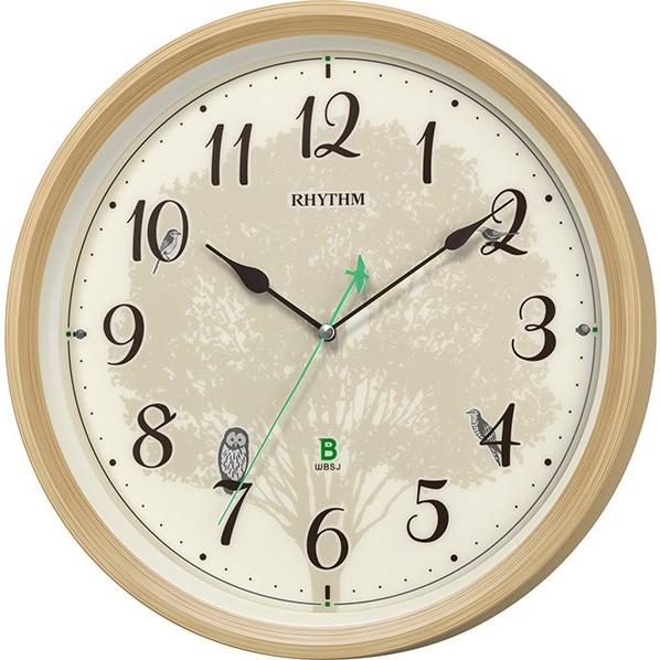 RHYTHM CITIZEN RHYTHM リズム時計 掛時計電波時計日本野鳥の会 四季の