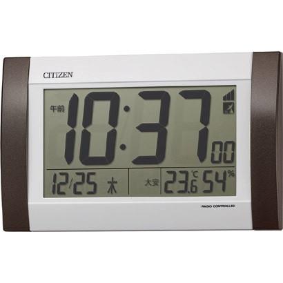 CITIZEN（シチズン） 掛置兼用電波時計電池付き 8RZ188-006 : 腕時計