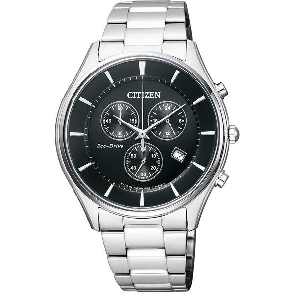 速くおよび自由な シチズン腕時計 シチズンコレクション薄型クロノグラフソーラーメンズAT2360-59E 腕時計