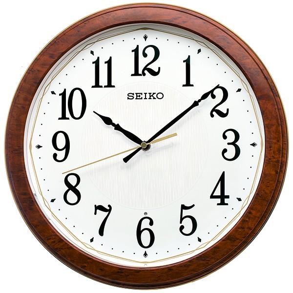 SEIKOセイコー 掛時計 夜間自動点灯電波掛時計KX260B 【公式通販】