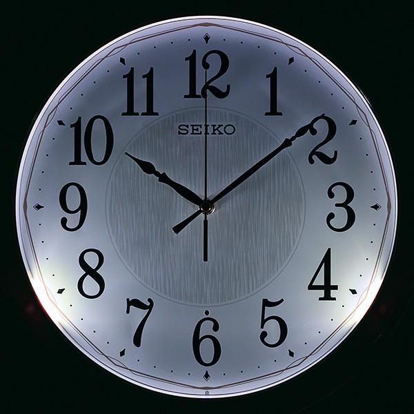 SEIKO（セイコー） 掛時計 夜間自動点灯電波掛時計KX260B : 腕時計