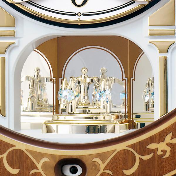 SEIKO からくり時計　電波　RE580B セイコー SEIKO RE580B セイコー 電波掛時計 からくり時計 : LifeStage