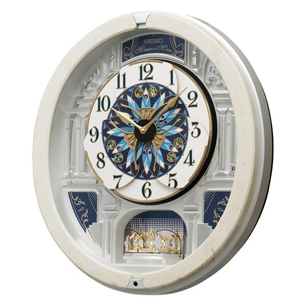 SEIKO シンフォニー 掛時計 オーバル型 SEIKO セイコー 掛け時計クオーツ からくり時計ウェーブ