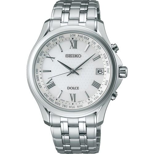 Dolce SEIKO セイコー腕時計 ソーラー電波時計 ドルチェメンズSADZ201