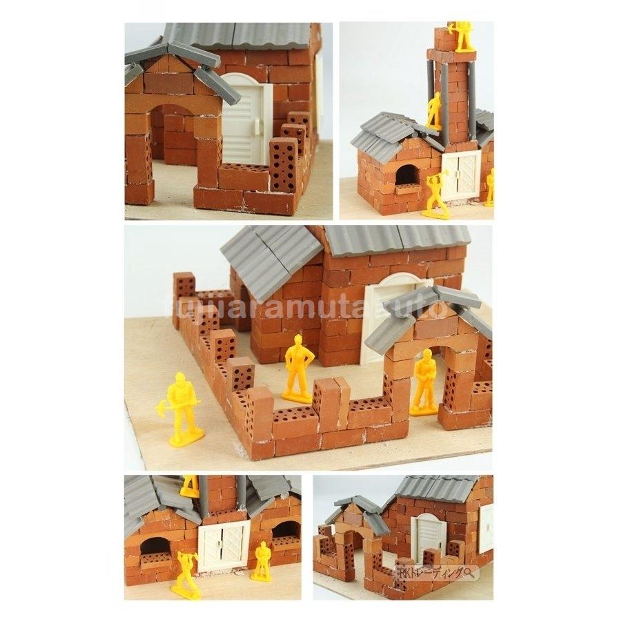 本店は 40xミニチュアレンガドールハウスモデルビルディングdiyレッド グレー用ミニレンガ Dprd Jatimprov Go Id