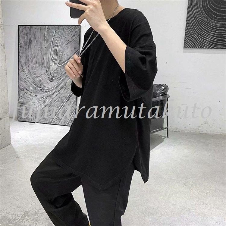 セール 半袖tシャツ メンズ おしゃれ カットソーン 五分袖tシャツ 無地 カットソー ストレッチ おしゃれ ゆったり 夏 お中元 価格は安く