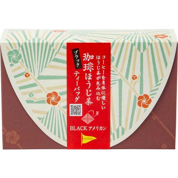 【プチギフト対応】お茶屋の珈琲ほうじ茶BLACKティーバッグ４ｇ×６Ｐ /お茶のふじい・藤井茶舗 |  | 01