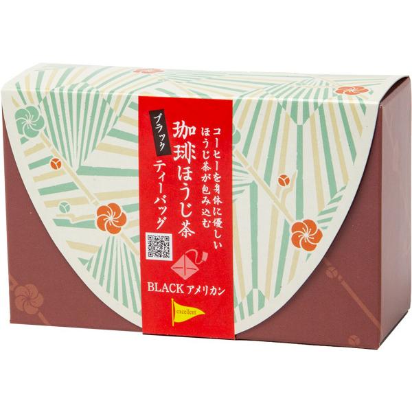 【プチギフト対応】お茶屋の珈琲ほうじ茶BLACKティーバッグ４ｇ×６Ｐ /お茶のふじい・藤井茶舗 |  | 05
