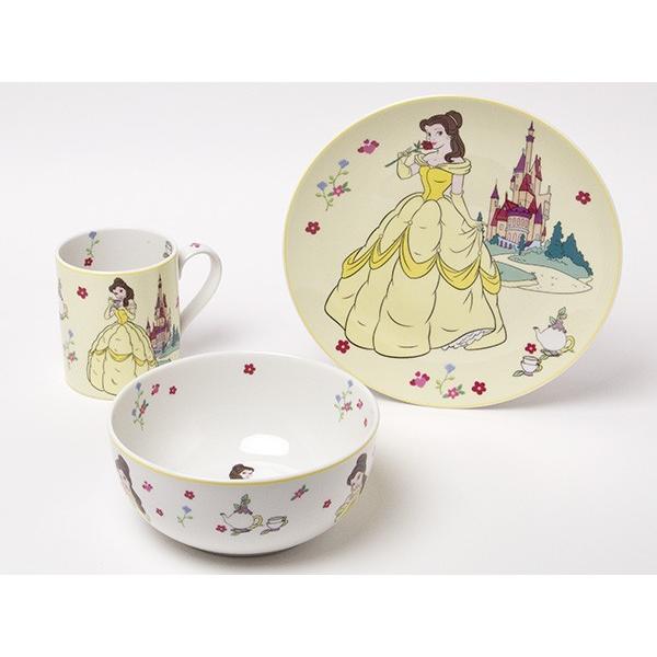 ロイヤルドルトン　ディズニー　プリンセス　ベル　食器3点セット　美女と野獣 送料無料】ロイヤルドルトン ディズニー プリンセス ベル 食器3点