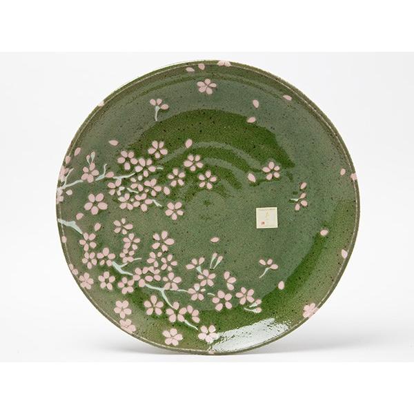 送料無料】竹久夢二 庫山窯 夢桜 木製カゴ付フリーカップ 同柄皿付