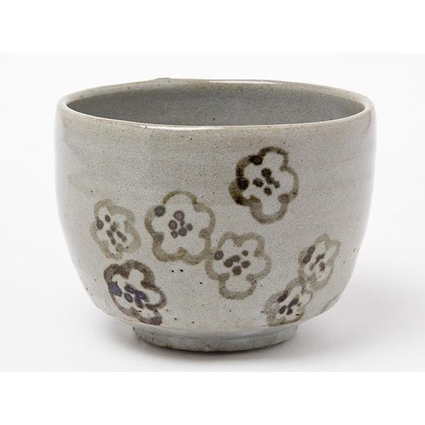 送料無料】荒川武夫 作 虎渓山 水月窯 粉吹風茶碗/お茶のふじい・藤井