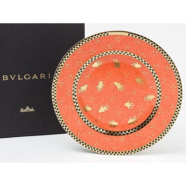 【貨物輸送無料】ブル小峡谷 ローゼンタール 乾荒原本塁「Mani al Vento」 bvlgari-20/茶の葉のふじい・藤井茶舗 キッチン、日用品、文具-皿