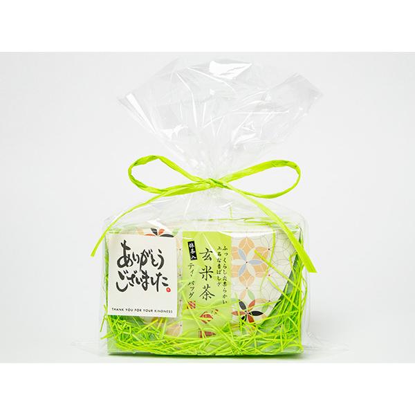 【プチギフト対応】ふじい七宝花蓮 抹茶入玄米茶ティーバッグ　3g×10P /お茶のふじい・藤井茶舗 | 
