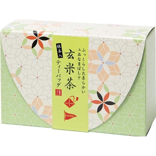 【プチギフト対応】ふじい七宝花蓮 抹茶入玄米茶ティーバッグ　3g×10P /お茶のふじい・藤井茶舗 |  | 01
