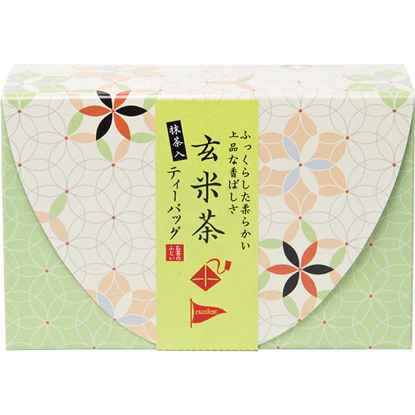 【プチギフト対応】ふじい七宝花蓮 抹茶入玄米茶ティーバッグ　3g×10P /お茶のふじい・藤井茶舗 |  | 02