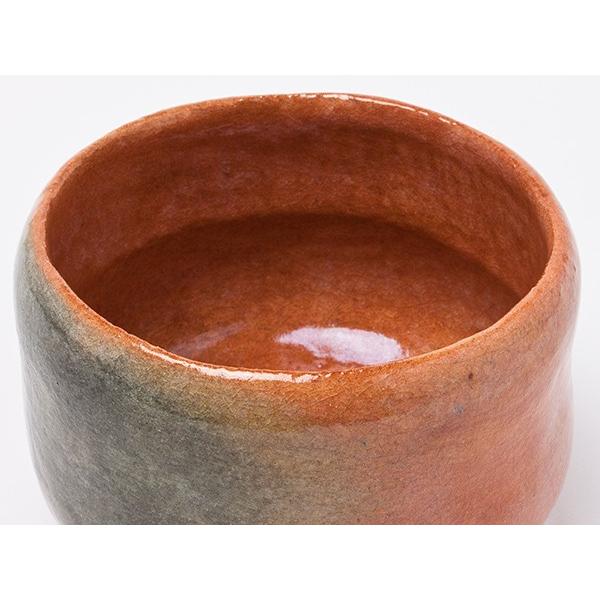 送料無料】池田退輔 作 本間焼 赤茶碗 ikedataisuke-04/お茶のふじい