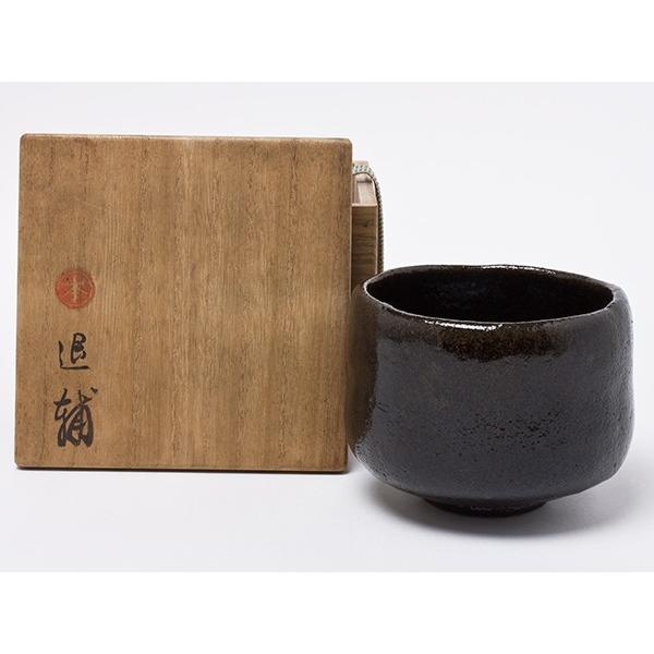 【貨物輸送無料】池田退輔 作 本間焼 黒茶碗 ikedataisuke-05/茶の葉のふじい・藤井茶舗 キッチン、日用品、文具-食器、グラス、カトラリー-湯飲み