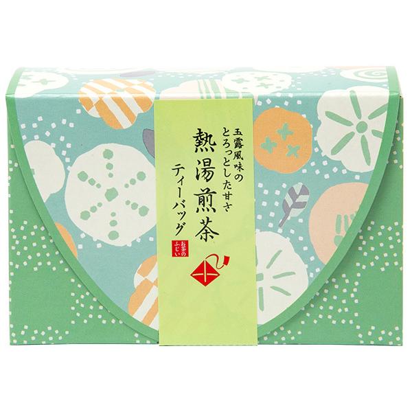 【プチギフト対応】ふじい雪花和紋 熱湯煎茶 ティーバッグ　3g×10P /お茶のふじい・藤井茶舗 |  | 02