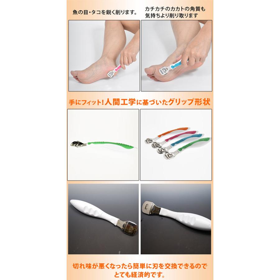 チタニア【コーンスライサー＋替刃セット】ドイツ製☆たこ、魚の目削り