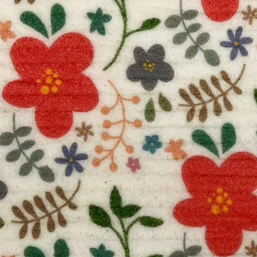 ドイツのフキン★デザインブリッツblitz「702)梅の花 A4サイズ 200×300×5mm」 【BLITZ ふきん 布巾 クロス キッチン キッチンクロス キッチンワイプ スポン… |  | 01