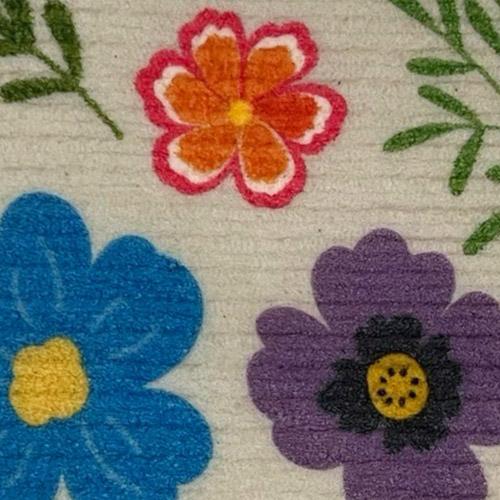 ドイツのフキン★デザインブリッツblitz「703)コスモス A4サイズ 200×300×5mm」 【BLITZ ふきん 布巾 クロス キッチン キッチンクロス キッチンワイプ スポ… |  | 01