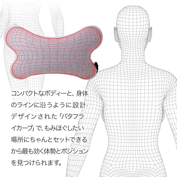 【公式店／1年保証付】フジ医療器 SYNCA マッサージクッション i-PUFFY　MC161 マッサージ器 マッサージ機 首 肩 腰 脚 小型 軽量 コンパクト シンカ | SYNCA | 08